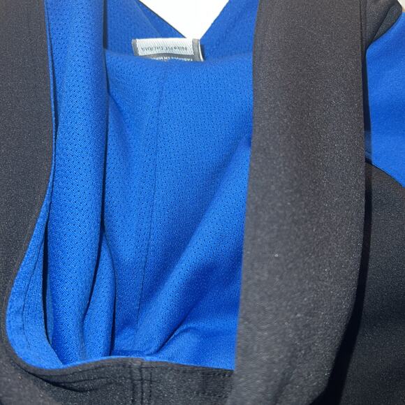 Nike Therma Fit Youth Kids Pullover hoodie Polyester Pockets Blue/Black Size M - Picture 7 of 8